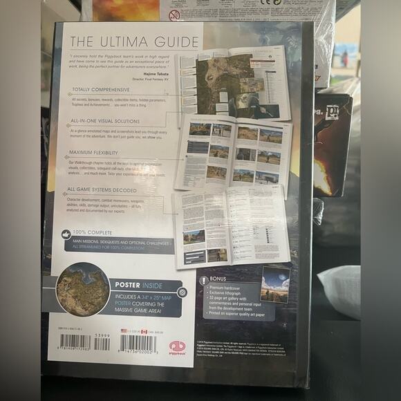 Final Fantasy XV The Complete Official Guide Collector's Sealed Book - Picture 9 of 9